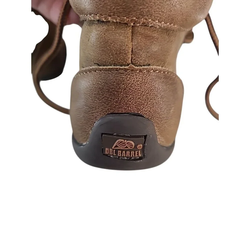 DBL Barrel Toddlers Boy's Shoes Size 4 Soft Chukka Embossed Inlay - Picture 15 of 15